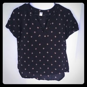 🌻Black diamond peasant top🌻